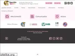 Sites similar to sntss-sec33.org.mx