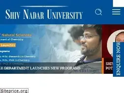 Sites similar to snu.edu.in