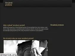 Sites similar to snubneprstene.sk