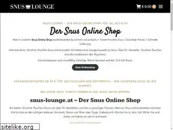 Sites similar to snus-lounge.at