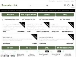 Sites similar to snusbutikk.no