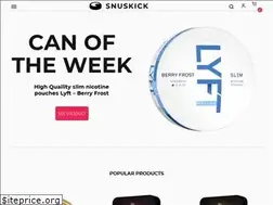 Sites similar to snuskick.co.uk