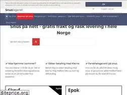 Sites similar to snuslageret.no