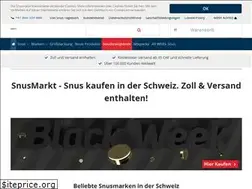 Sites similar to snusmarkt.ch