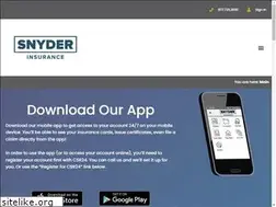 Sites similar to snyder-ins-agency.com
