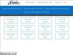 Sites similar to snyderautogroup.com