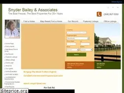 Sites similar to snyderbailey.com