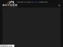 Sites similar to snyderdevelopment.com