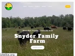 Sites similar to snyderfamilyfarmva.com
