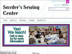 Sites similar to snyderssewandvac.com