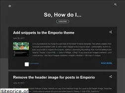 Sites similar to so-how-do-i.blogspot.com