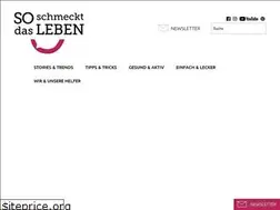 Sites similar to so-schmeckt-das-leben.de