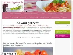 Sites similar to so-wird-gekocht.de