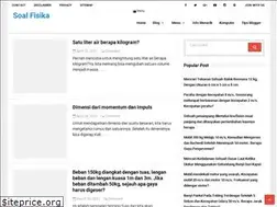Sites similar to soalfisika85.blogspot.com
