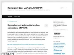 Sites similar to soalsoal.wordpress.com