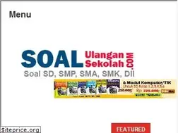 Sites similar to soalulangansekolah.blogspot.com