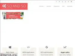 Sites similar to soandso.biz