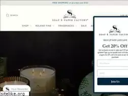 Sites similar to soapandpaperfactory.com