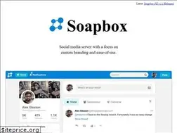Sites similar to soapbox.pub