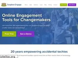Sites similar to soapboxengage.com