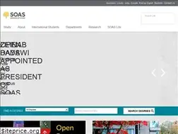 Sites similar to soas.ac.uk