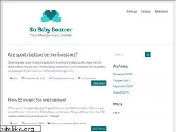 Sites similar to sobabyboomer.com