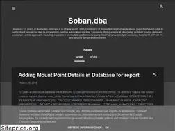 Sites similar to soban-dba.blogspot.com