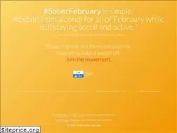 Sites similar to soberfebruary.com