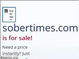 Sites similar to sobertimes.com