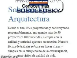 Sites similar to soboleoskyarquitectura.com