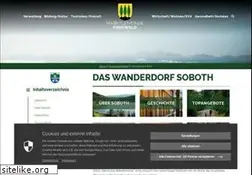 Sites similar to soboth.at