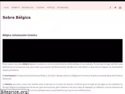 Sites similar to sobrebelgica.com