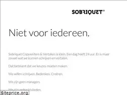 Sites similar to sobriquet.nl
