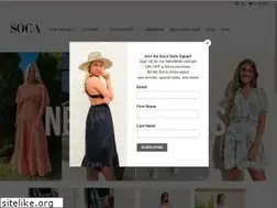 Sites similar to socaclothing.com