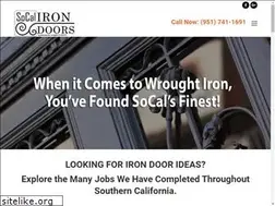 Sites similar to socalirondoors.com