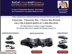 Sites similar to socallimosandbuses.com