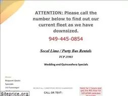 Sites similar to socallimousinerentals.com