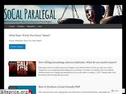 Sites similar to socalparalegalsite.wordpress.com