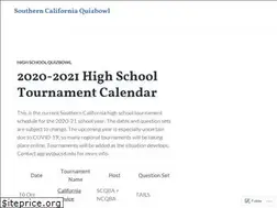 Sites similar to socalquizbowl.org