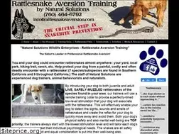 Sites similar to socalrattlesnakeavoidancetraining.com
