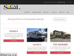 Sites similar to socalrvrentals.net