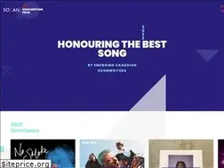 Sites similar to socansongwritingprize.ca
