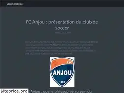 Sites similar to socceranjou.ca
