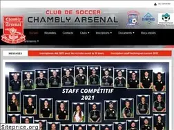Sites similar to soccerchambly.com