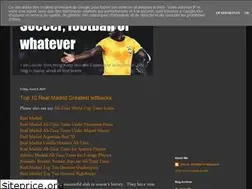 Sites similar to soccerfootballwhatever.blogspot.com