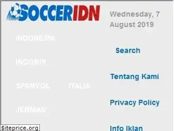 Sites similar to socceridn.com
