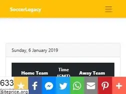 Sites similar to soccerlegacy.net