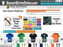 Sites similar to soccershirtonline.com
