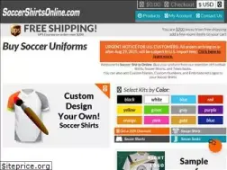 Sites similar to soccershirtsonline.com