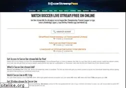 Sites similar to soccerstreampass.com